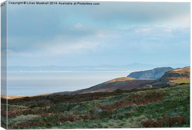  The Great Orme. Canvas Print by Lilian Marshall