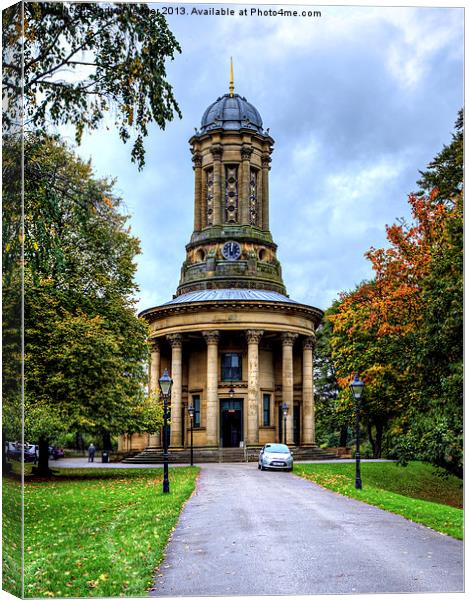 United Reformed Church Saltaire Canvas Print by Sandra Pledger