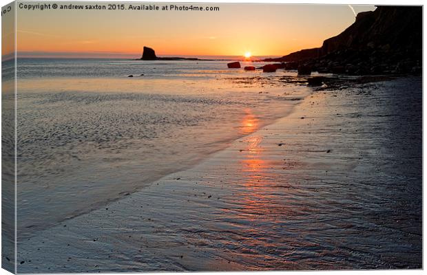  YORKSHIRE SUNSHINE Canvas Print by andrew saxton