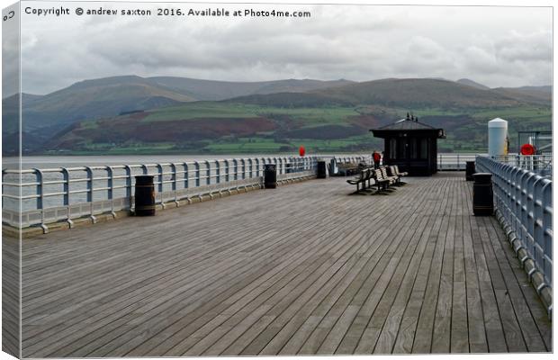 ON DECK Canvas Print by andrew saxton