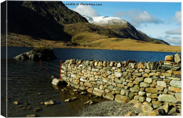 WATER WALL Canvas Print by andrew saxton