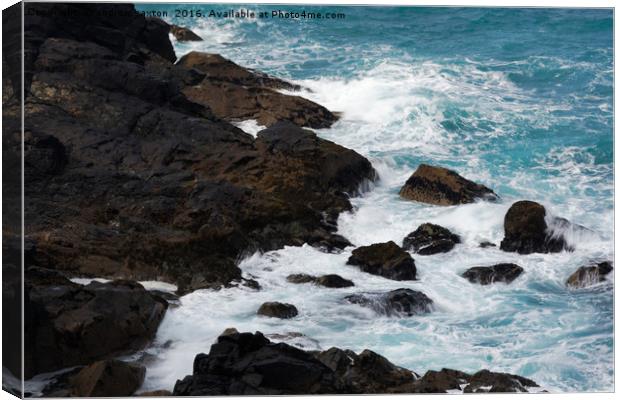 ROCKS Canvas Print by andrew saxton