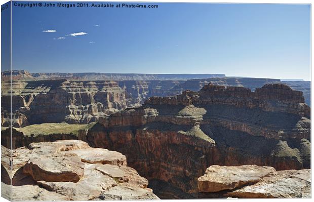 The Grand Canyon. Canvas Print by John Morgan