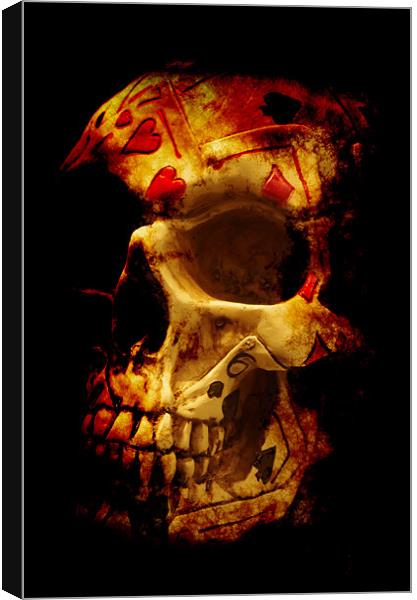 Hand of death Canvas Print by Maria Tzamtzi Photography