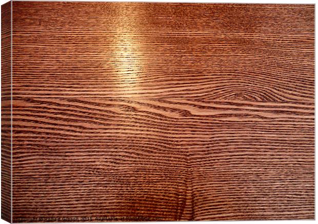 Polished wood grain Canvas Print by Robert Gipson
