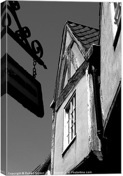 Shambles of York Canvas Print by Robert Gipson