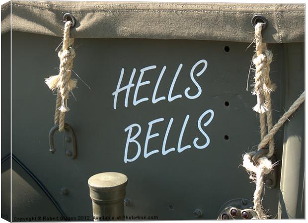 Hells Bells Canvas Print by Robert Gipson