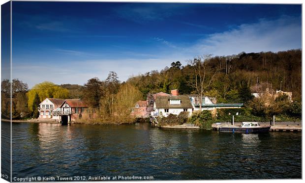 Henley-on-Thames Canvas Prints Canvas Print by Keith Towers Canvases & Prints