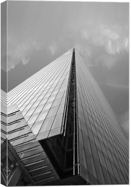 The Shard, London Canvas Print by Keith Towers Canvases & Prints