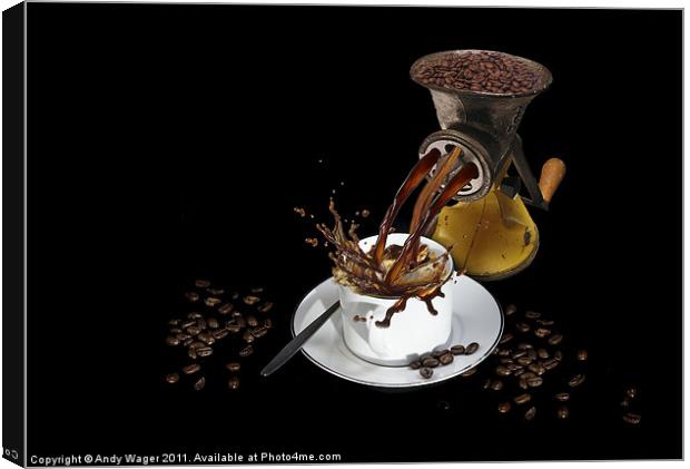 Fresh Coffee Canvas Print by Andy Wager