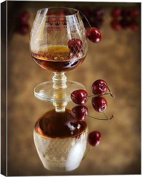 Cherry Brandy Canvas Print by Andy Wager