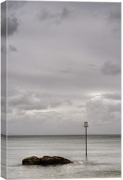 Tenby Seascape Canvas Print by Steve Purnell