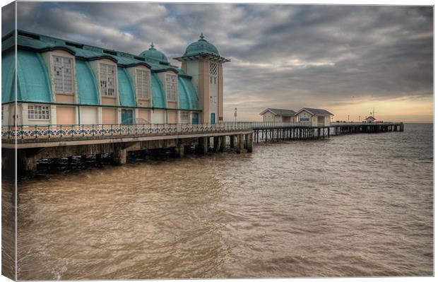 Penarth Pier Canvas Print by Steve Purnell