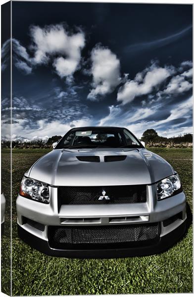 Evo 7 Canvas Print by Steve Purnell