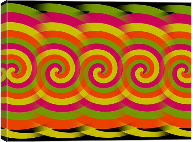 Hypnotic Canvas Print by Steve Purnell