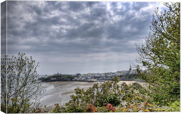 Tenby Pembrokeshire Canvas Print by Steve Purnell