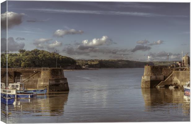 The Harbour Entrance Canvas Print by Steve Purnell