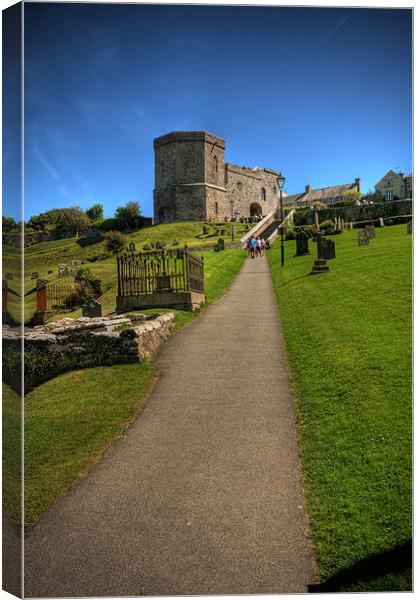 The Tower Gatehouse Canvas Print by Steve Purnell