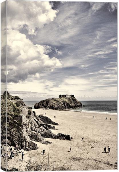 St Catherines Island 2 Canvas Print by Steve Purnell