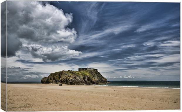 St Catherines Island 3 Canvas Print by Steve Purnell