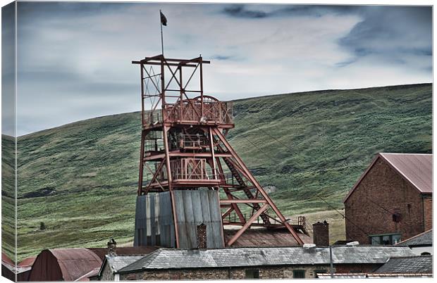 Big Pit Colliery Blaenavon Canvas Print by Steve Purnell