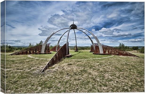 The Observatory Canvas Print by Steve Purnell