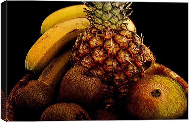 Tropical Fruit Canvas Print by Steve Purnell