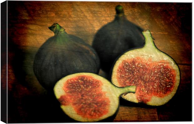 Three Figs Canvas Print by Steve Purnell