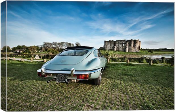 A Vroom With A View Canvas Print by Steve Purnell