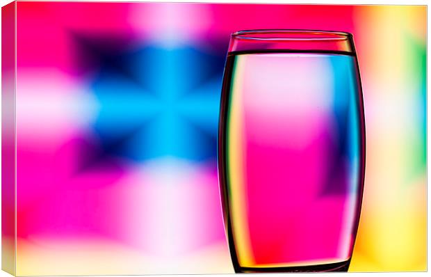 Refracted Patterns 5 Canvas Print by Steve Purnell