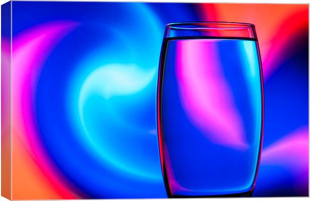 Refracted Patterns 6 Canvas Print by Steve Purnell