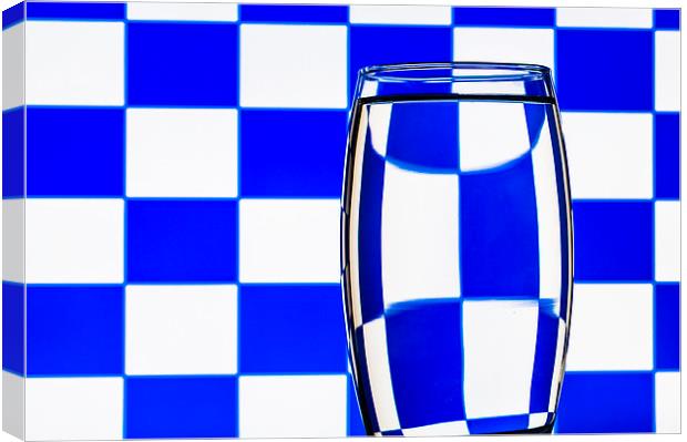 Refracted Patterns 21 Canvas Print by Steve Purnell