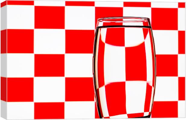 Refracted Patterns 22 Canvas Print by Steve Purnell