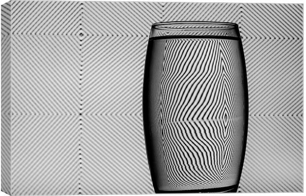 Refracted Patterns 40 Canvas Print by Steve Purnell