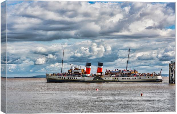 Waverley Departs Canvas Print by Steve Purnell