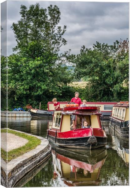 A Day Cruising 1 Canvas Print by Steve Purnell