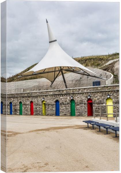 Gandalfs Hat, Barry Island Canvas Print by Steve Purnell