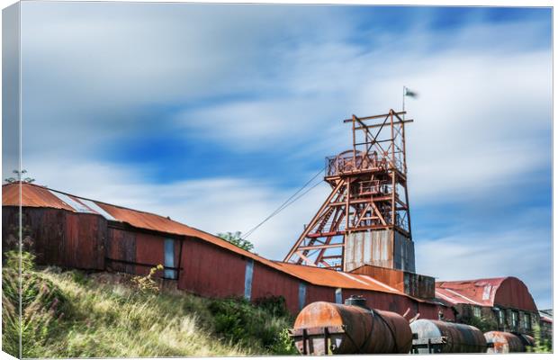 Thirty Seconds at Big Pit Canvas Print by Steve Purnell