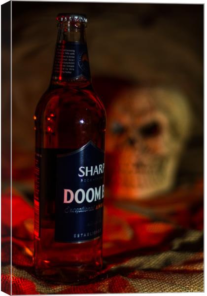 Doomed Canvas Print by Steve Purnell