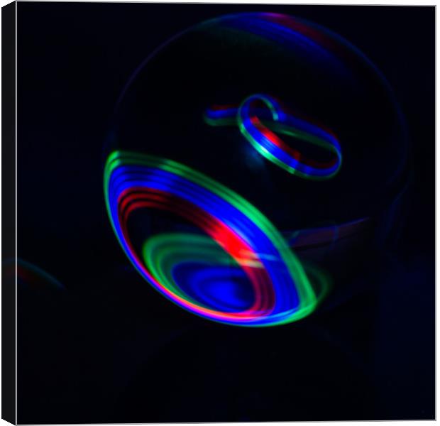 The Light Painter 10 Canvas Print by Steve Purnell