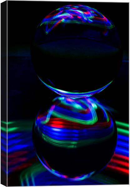 The Light Painter 14 Canvas Print by Steve Purnell