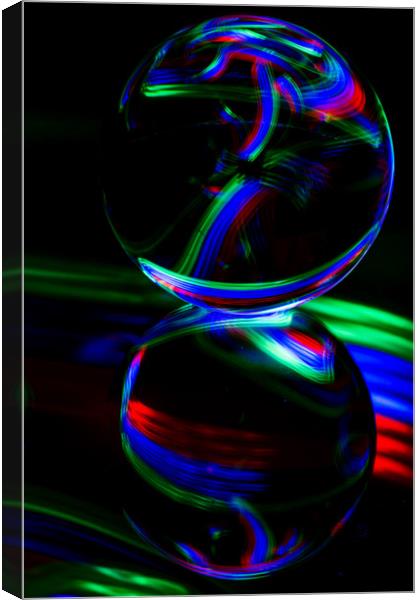The Light Painter 16 Canvas Print by Steve Purnell