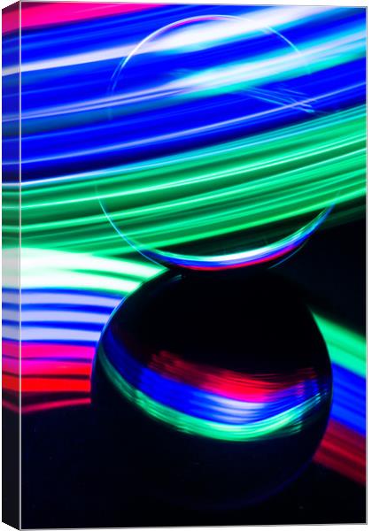 The Light Painter 17 Canvas Print by Steve Purnell