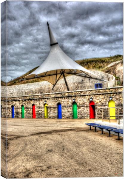 Gandalfs Hat at Barry Island Canvas Print by Steve Purnell