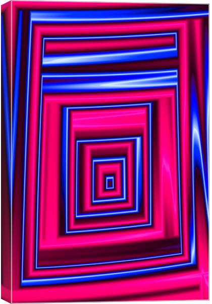 Recurrent Red Canvas Print by Steve Purnell