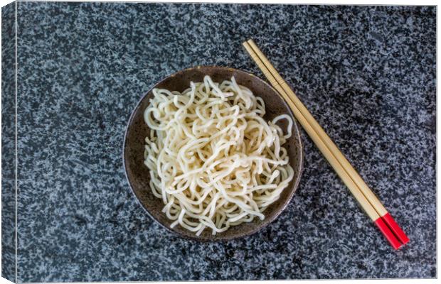 Noodles 1 Canvas Print by Steve Purnell