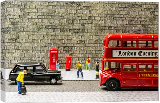 A Taste Of London Canvas Print by Steve Purnell