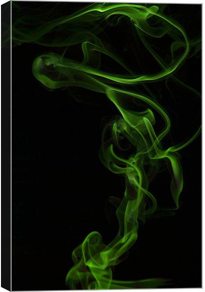 Smoke Trails Canvas Print by Steve Purnell