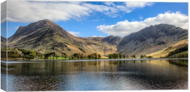 Looking Up Buttermere Canvas Print by Roger Green