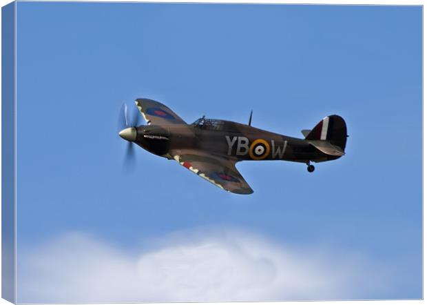 Hurricane LF363 (Mk IIc) Canvas Print by Roger Green